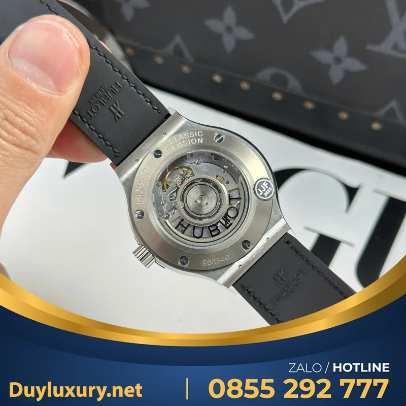 Đồng Hồ Hublot Classic Fusion Titanium Grey Replica 1:1 Nhà Máy JJF 38mm