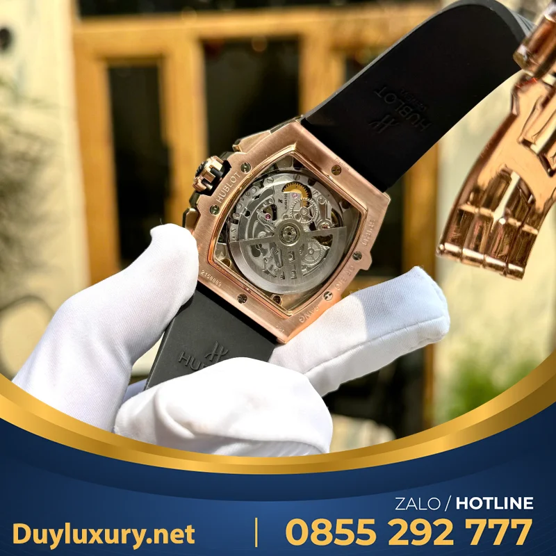 Đồng Hồ Hublot Nam Rep 1:1 Spirit Of Big Bang Chronograph King Gold 42mm