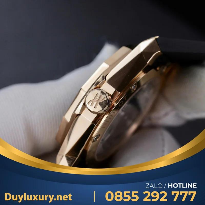 Đồng Hồ Hublot Orlinski King Gold Đính Full Kim Cương Tự Nhiên Replica 11 40mm