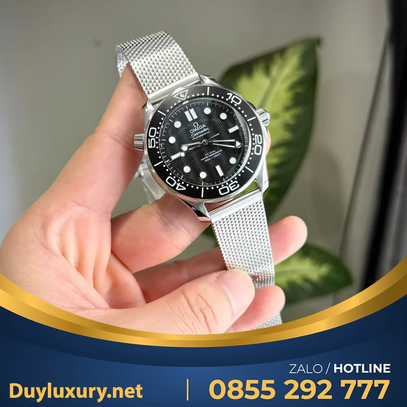 Đồng Hồ Omega Seamaster Diver 300M Co-Axial Master Chronometer Rep 11 Xưởng VS 42mm