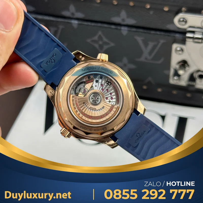 Đồng Hồ Omega Seamaster Diver 300M Replica 1:1 Mặt Số Xanh Dương VSF 42mm