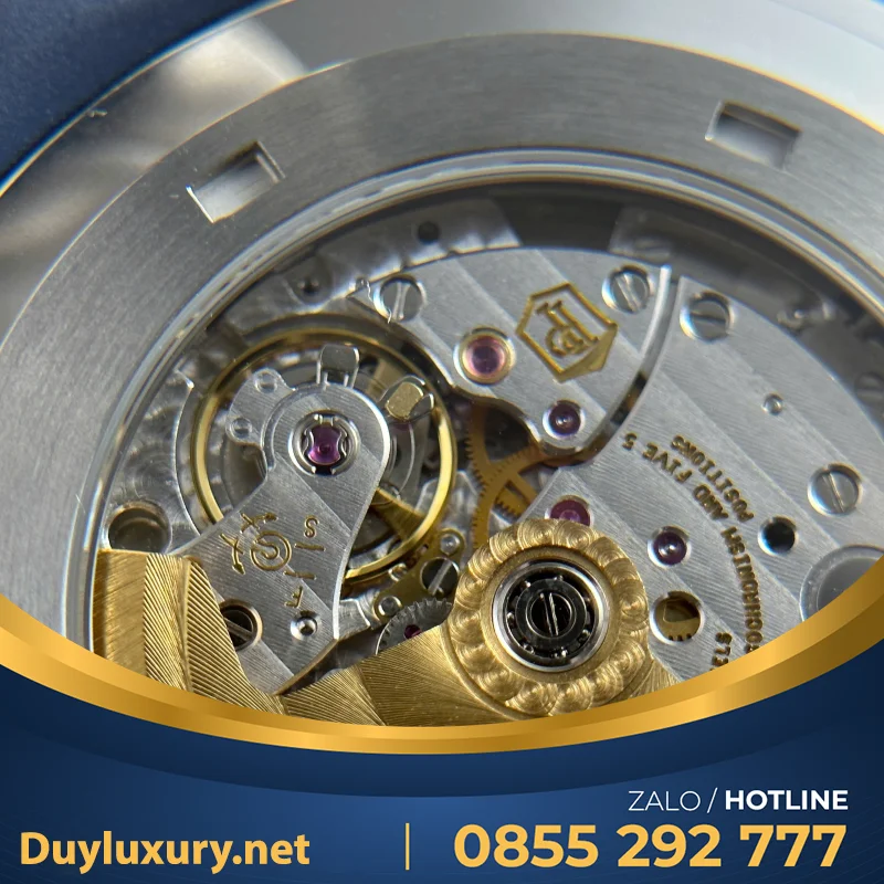 Đồng Hồ Patek Philippe Aquanaut 5168G Màu Xanh Blue Chế Tác Tinh Chỉnh Mặt Số + Kim + Máy Móc Chuẩn Auth 42.2Mm