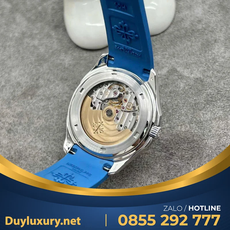 Đồng Hồ Patek Philippe Aquanaut Luce 5268/461G Chế Tác Vàng Trắng 18k Kim Cương Thiên Nhiên 38.8 mm