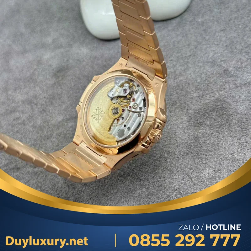 Đồng Hồ Patek Philippe Chế Tác Nautilus 7118-1300R Bọc Vàng Hồng 35.2mm