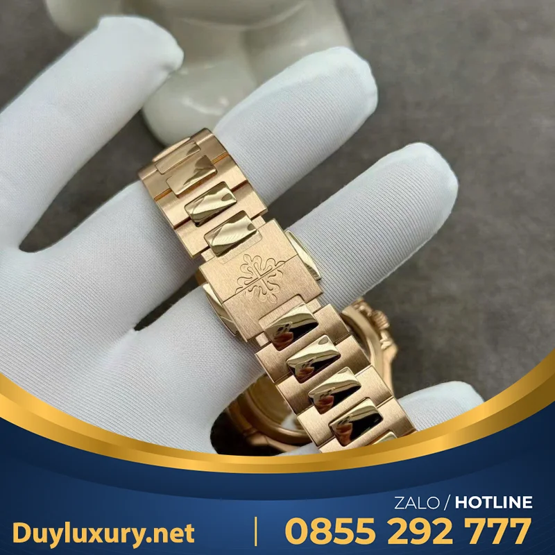 Đồng Hồ Patek Philippe Chế Tác Nautilus 7118-1300R Bọc Vàng Hồng 35.2mm