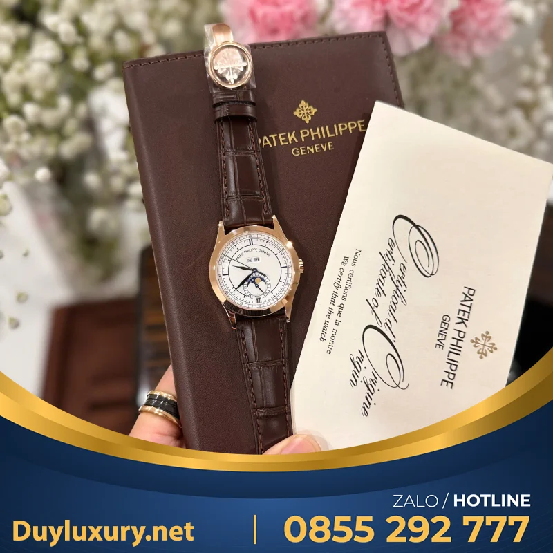 Đồng Hồ Patek Philippe Grand Complications 5396 Fake 11 Cao Cấp Mặt Trắng 40mm