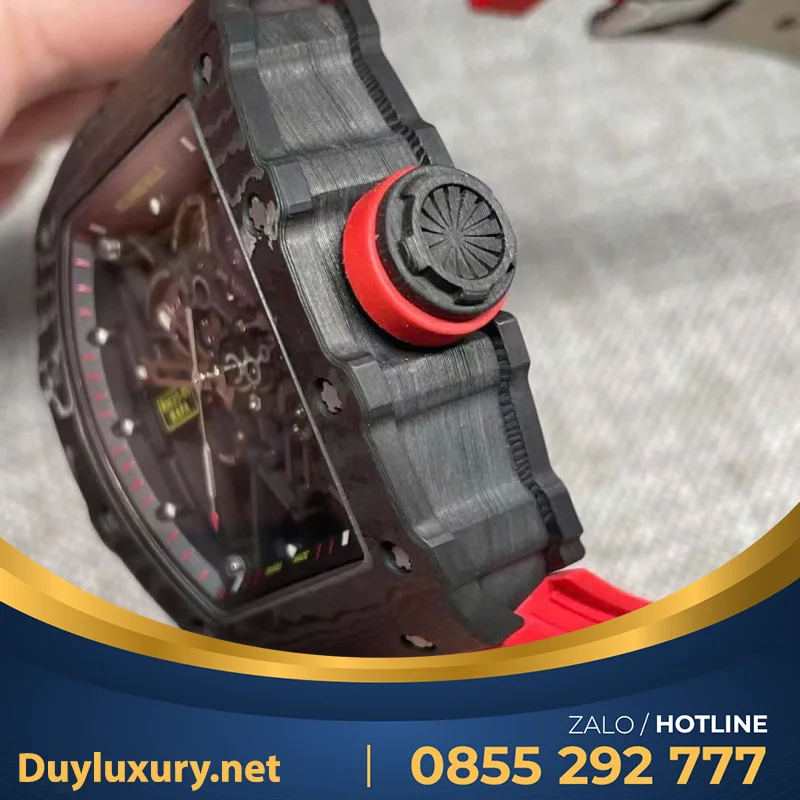 Đồng Hồ Richard mille 35-01 Chế tác vỏ Carbon Nhà Máy BBR 2024 45mm
