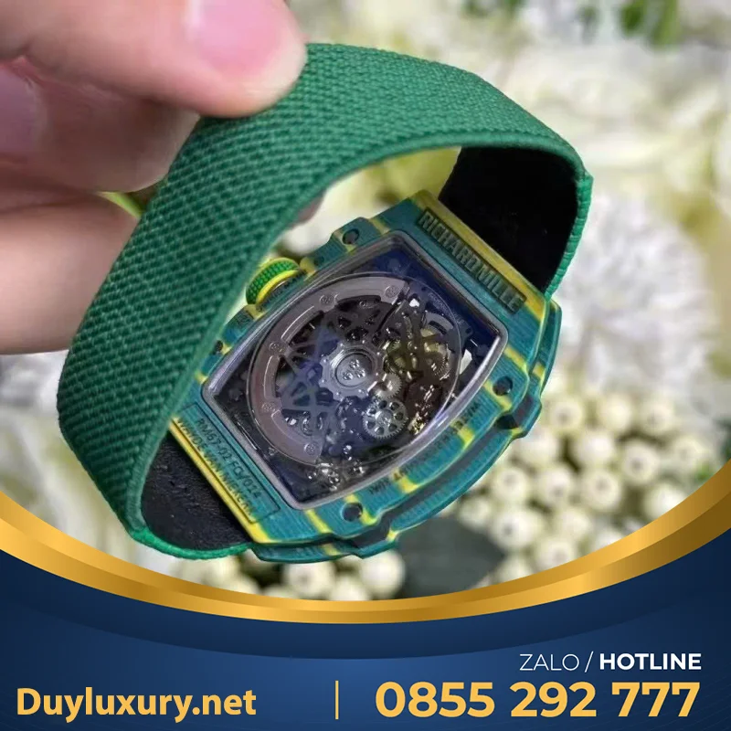 Đồng Hồ Richard Mille Rm 67-02 Wayde Van Niekerk Vỏ Cong Bản Nâng Cấp Mới Nhất