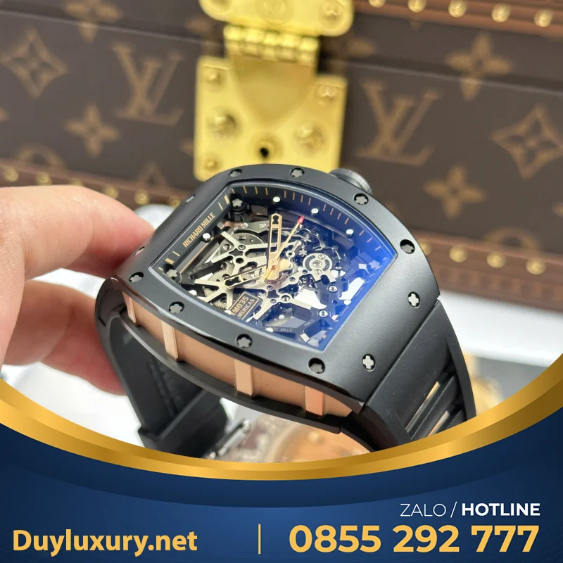 Đồng Hồ Richard Mille Rm035 Toro Americas Limited Edition Tuỳ Chỉnh Vàng Khối 18K Độc Quyền Top 1 40X48Mm