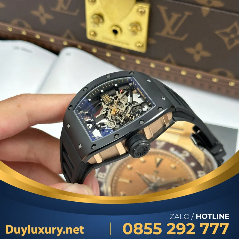 Đồng Hồ Richard Mille Rm035 Toro Americas Limited Edition Tuỳ Chỉnh Vàng Khối 18K Độc Quyền Top 1 40X48Mm