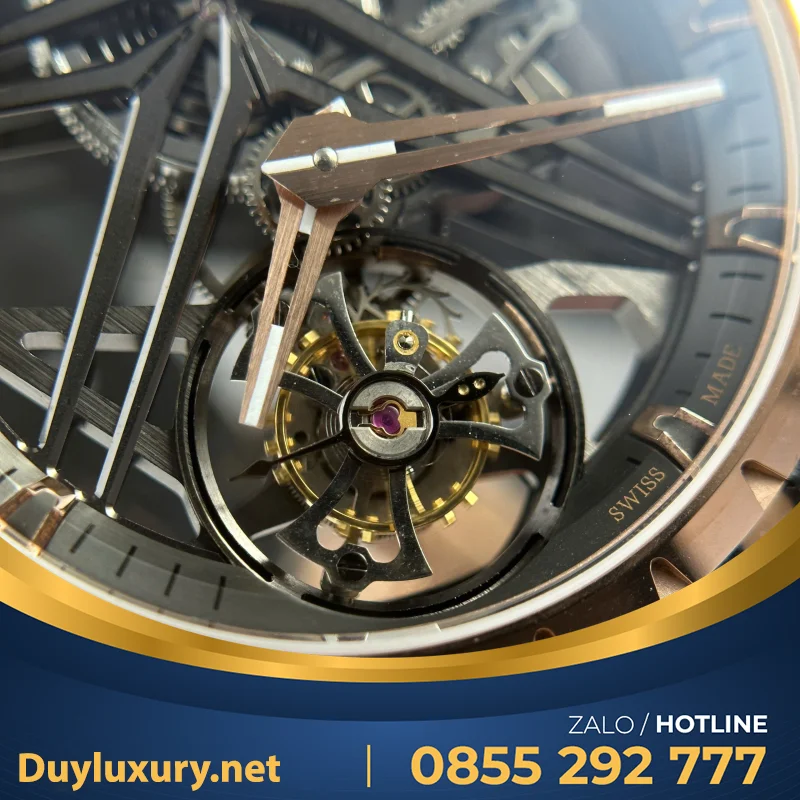 Đồng Hồ Roger Dubuis Replica 11 Excalibur Eon Gold RDDBEX0836 Nhà Máy BBR 42mm