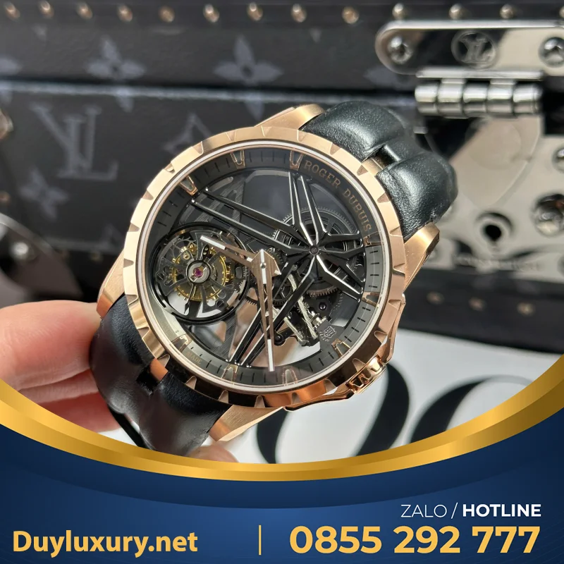 Đồng Hồ Roger Dubuis Replica 11 Excalibur Eon Gold RDDBEX0836 Nhà Máy BBR 42mm