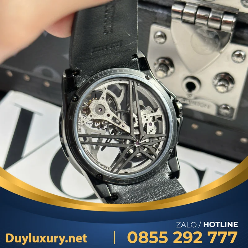 Đồng Hồ Roger Dubuis Replica 11 Excalibur Eon Grey RDDBEX0836 Nhà Máy BBR 42mm