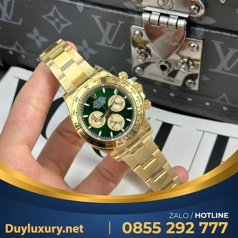 Đồng Hồ Rolex Cosmograph Daytona 126508 Clone 11 Mặt Chocolate Dây Oyster Thb 40Mm