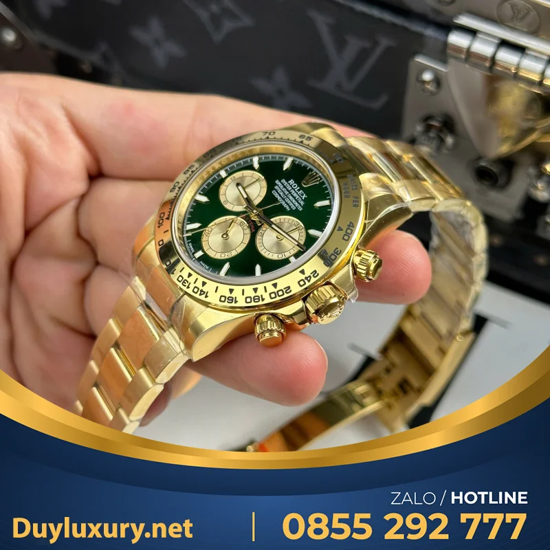 Đồng Hồ Rolex Cosmograph Daytona 126508 Clone 11 Mặt Chocolate Dây Oyster Thb 40Mm