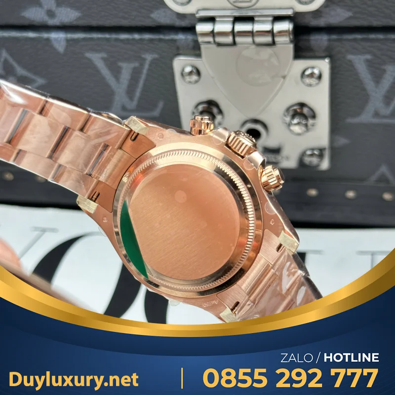 Đồng Hồ Rolex Cosmograph Daytona 126508 Clone 11 Mặt Chocolate Dây Oyster THB 40mm