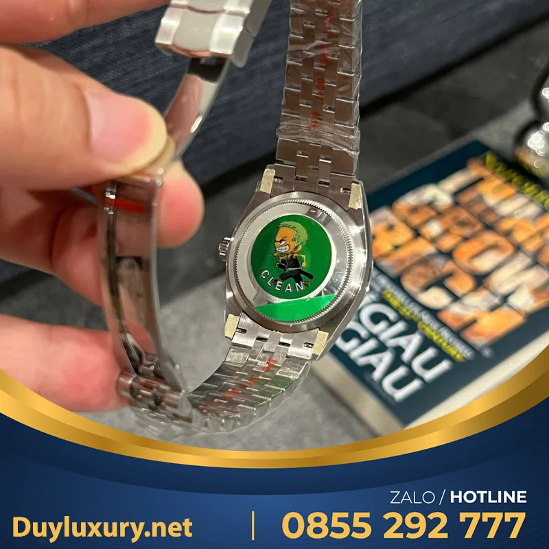 Đồng Hồ Rolex Datejust 126234 Mặt Số Vi Tính Màu Hồng Chế Tác Nhà Máy Clean 36Mm
