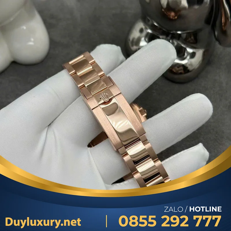 Đồng Hồ Rolex Daytona 116505 Chế Tác Vàng Đúc 18k Mặt Số Sundust 40mm