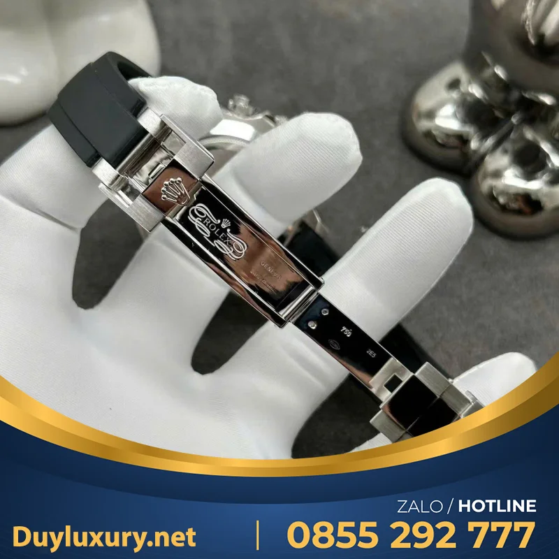 Đồng Hồ Rolex Daytona 116589TBR Eye Of Tiger Chế Tác Vàng Trắng 18k Kim Cương Thiên Nhiên