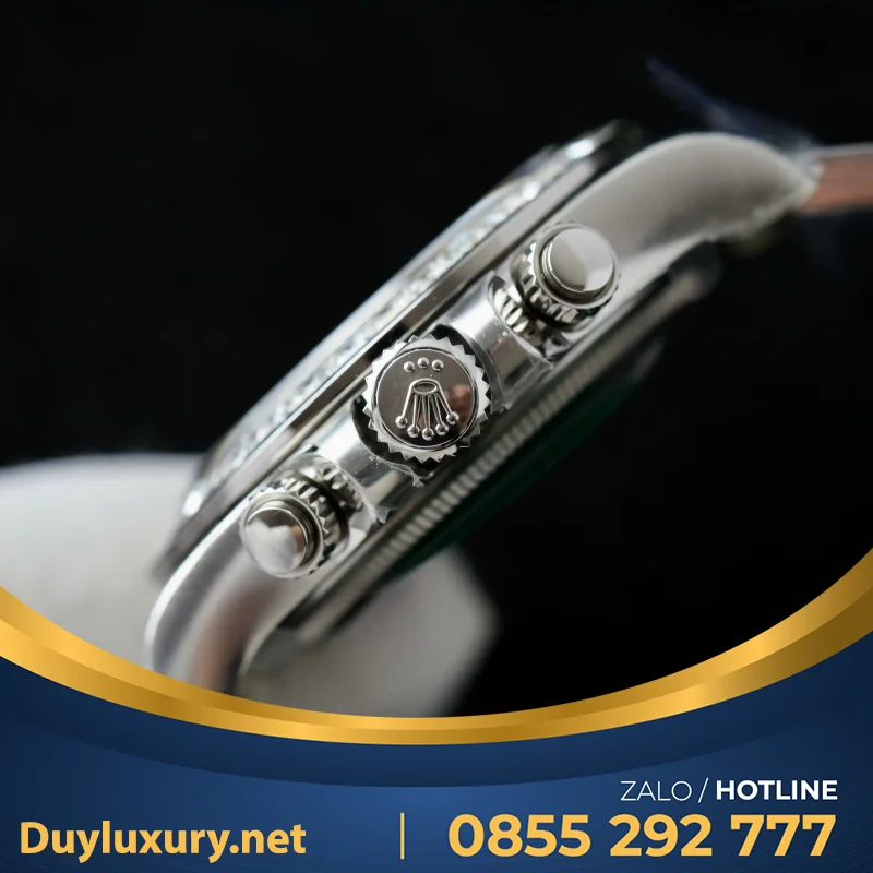 Đồng Hồ Rolex Daytona 126500LN Chế Tác Mặt Độ - Kim Moiss Baguette HK 4131 40mm