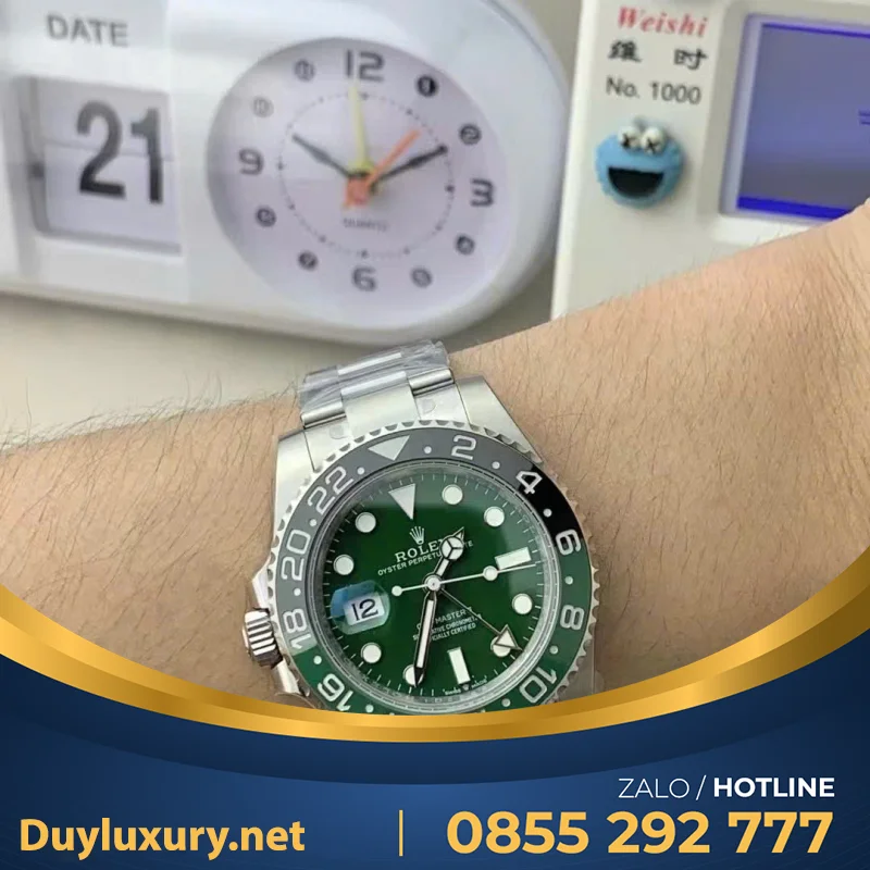 Đồng Hồ Rolex GMT-Master II 126720VTNR Replica 11 Sprite Clean 40mm