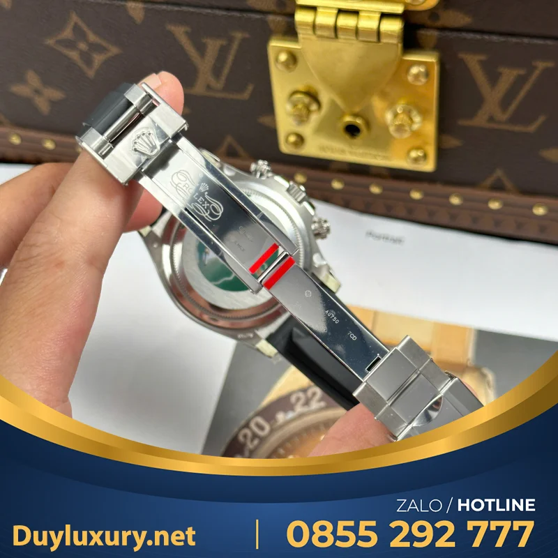 Đồng Hồ Rolex Nam Replica 11 Daytona 126519Ln Mặt Đen Cọc Số Đính Đá Xưởng Vs 40Mm