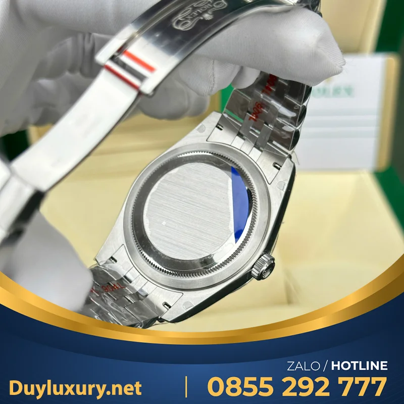 Đồng Hồ Rolex Rep 11 Sky Dweller 326934 Mặt Xanh Dây Jubilee 42Mm