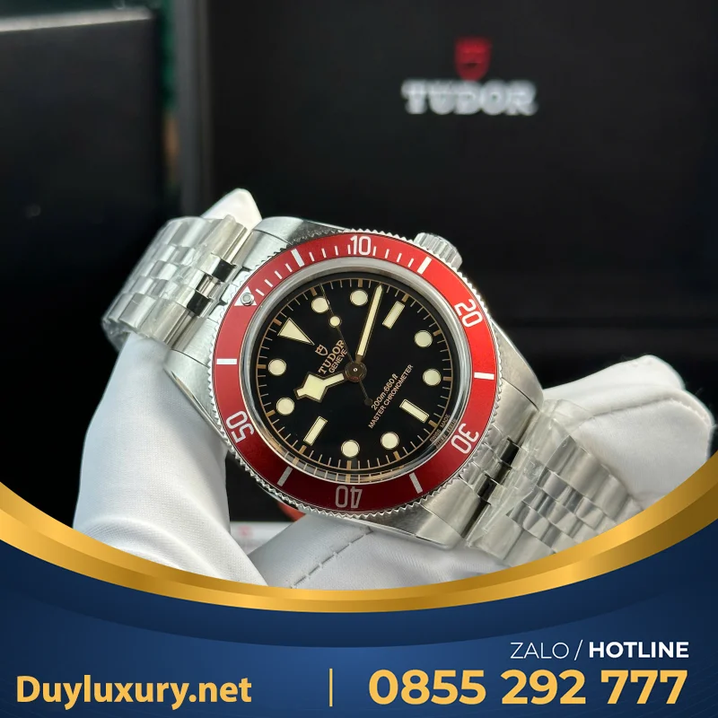 Đồng Hồ Tudor Black Bay GMT Mặt Đen Replica 1 1 Nhà Máy ZF 41mm