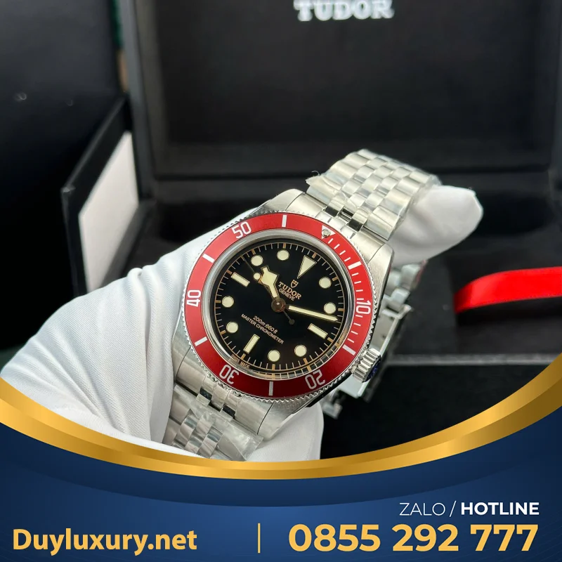 Đồng Hồ Tudor Black Bay GMT Mặt Đen Replica 1 1 Nhà Máy ZF 41mm
