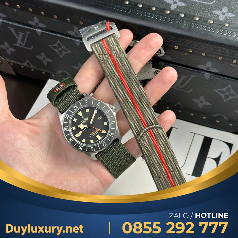 Đồng Hồ Tudor Chế Tác Pelagos FXD GMT Nam Mặt Đen Nhà Máy M+ 42mm