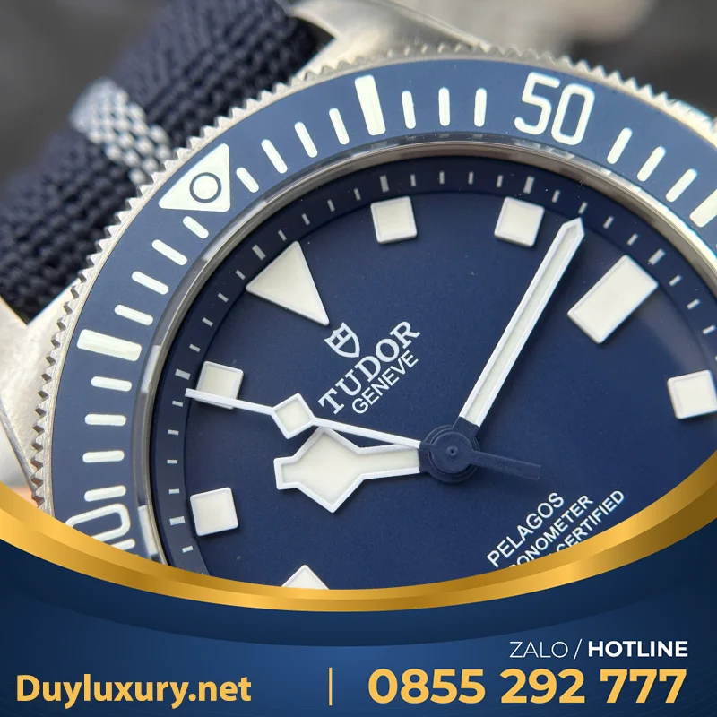 Đồng Hồ Tudor Chế Tác Pelagos FXD GMT Nam Mặt Xanh Nhà Máy M+ 42mm