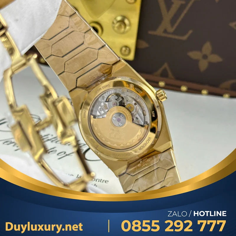 Đồng Hồ Vacheron Constantin Historiques 222 Rep 11 Cao Cấp Mặt Đen Nhà Máy 8F 37mm