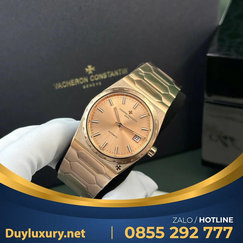 Đồng Hồ Vacheron Constantin Historiques 222 Rep 11 Cao Cấp Mặt Vàng hồng Nhà Máy 8F 37mm