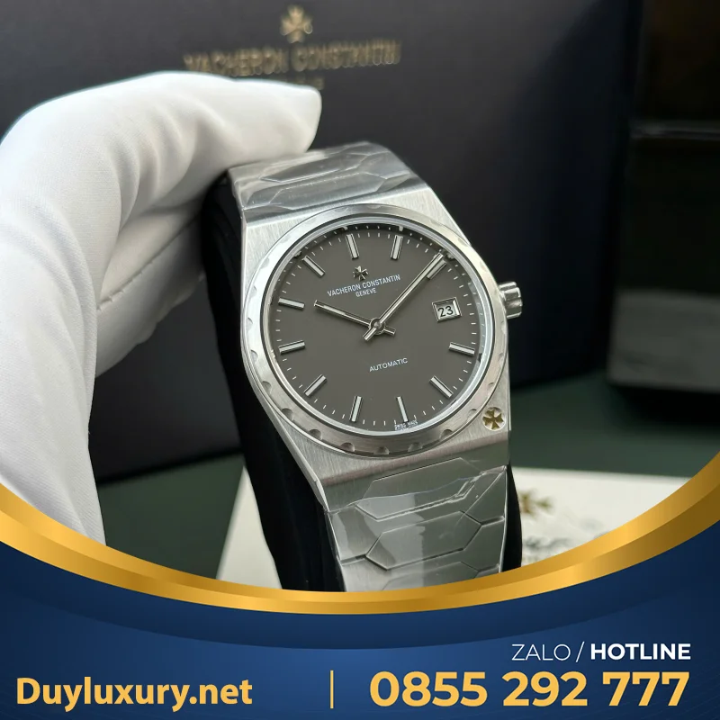 Đồng Hồ Vacheron Constantin Historiques 222 Rep 11 Cao Cấp Mặt Xám Nhà Máy 8F 37mm