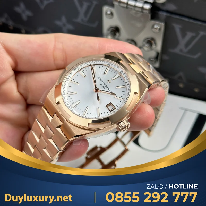 Đồng Hồ Vacheron Constantin Overseas 4500V Mặt Trắng Nhà Máy PPF 41mm