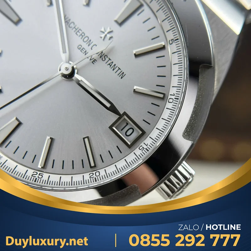 Đồng Hồ Vacheron Constantin Overseas 4500V Mặt Trắng Replica 1:1 41mm