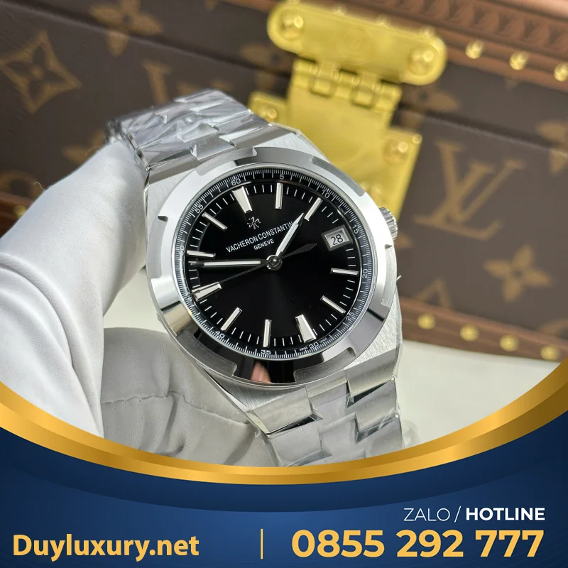Đồng Hồ Vacheron Constantin Overseas 4500V Mặt Xanh Đen Nhà Máy PPF 41mm