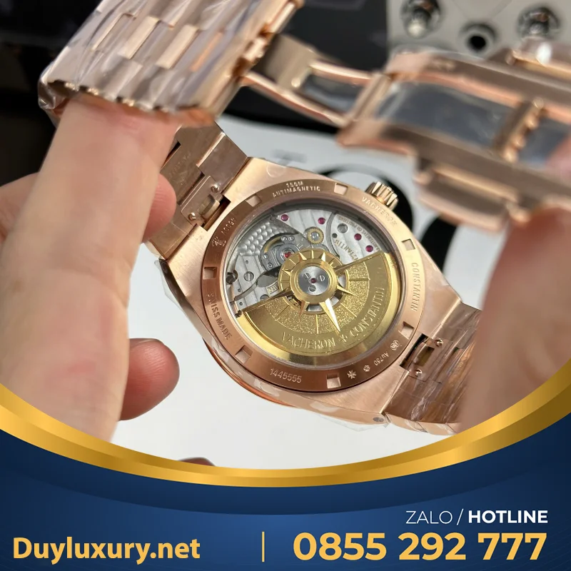 Đồng Hồ Vacheron Constantin Overseas 4500V Mặt Xanh Dương Nhà Máy PPF 41mm