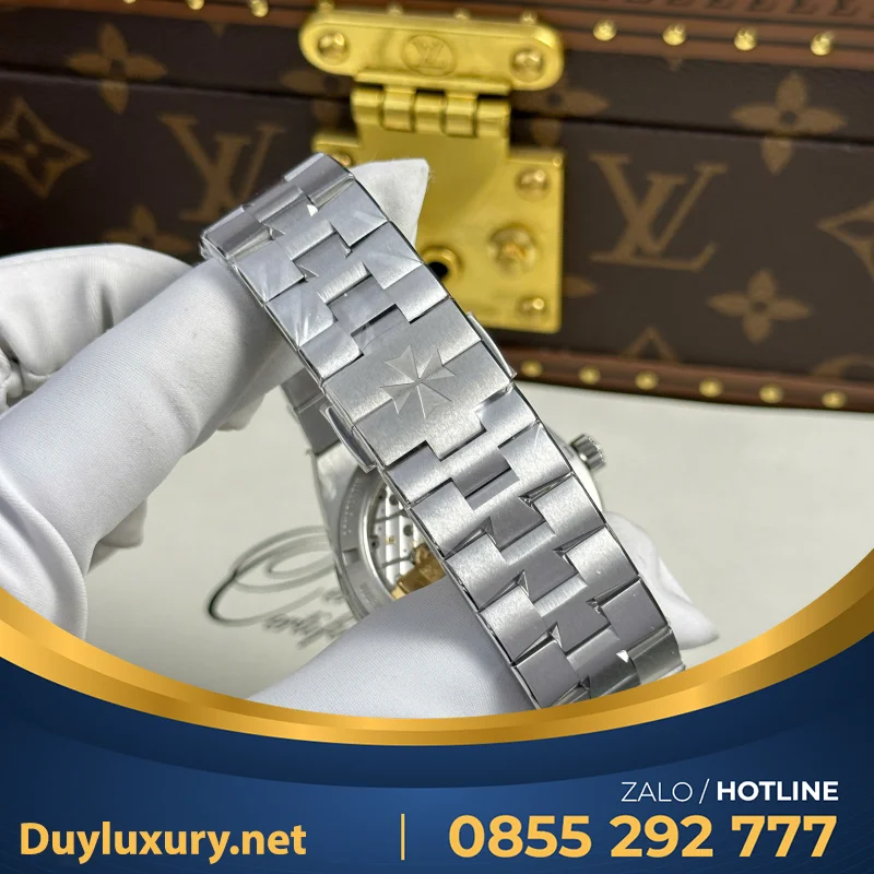 Đồng Hồ Vacheron Constantin Overseas 4500V Mặt Xanh Dương Nhà Máy PPF 41mm