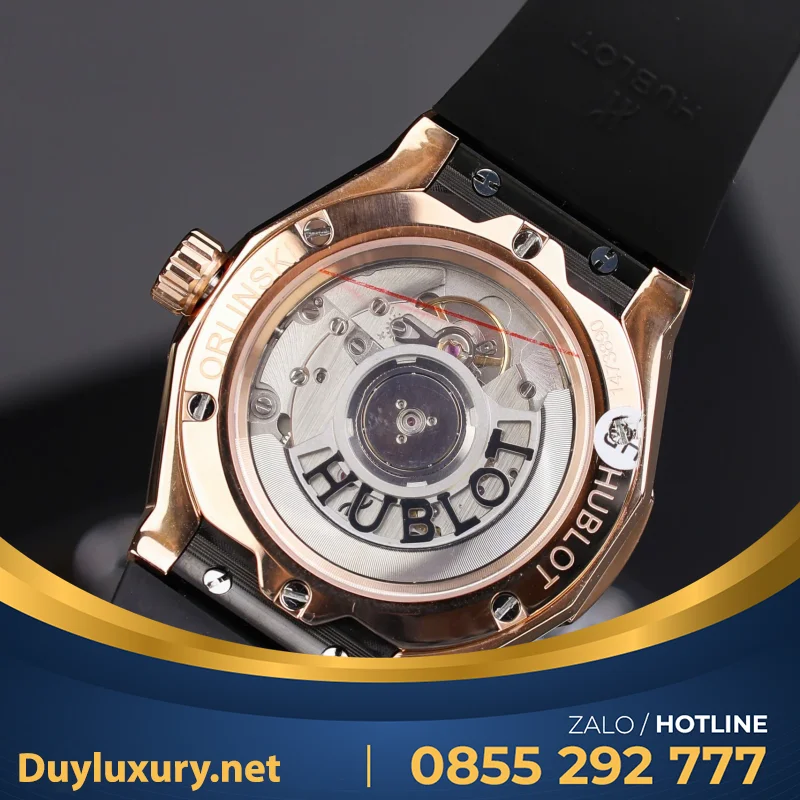 Đồng Hồ Hb Orinsky Độ Viền Zikzak Moissanite Đã Kđ  Size 39Mm