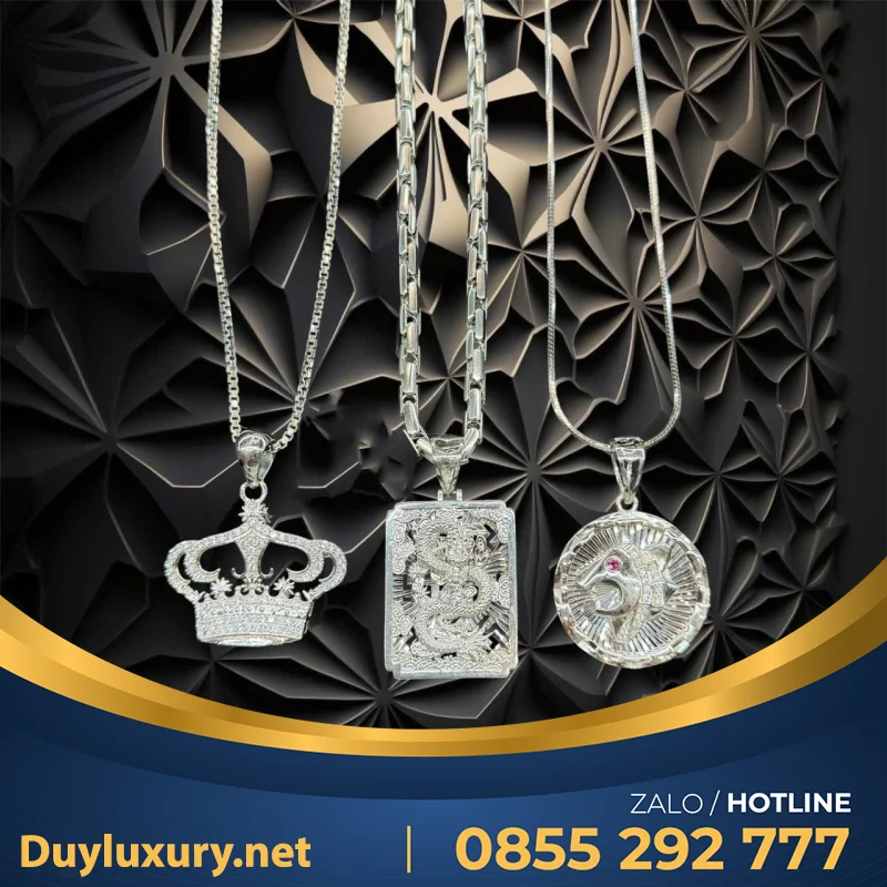 Mặt Dây Chuyền Nam Thiết Kế Sang Trọng 1