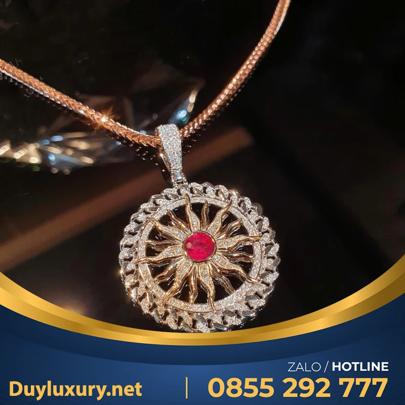 Mặt Dây Chuyền Nam Thiết Kế Sang Trọng 3
