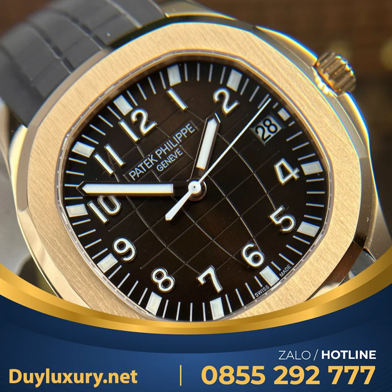 Đồng Hồ Patek Philippe Aquanaut 5167 Phiên Bản Nhà Máy 3K Tinh Chỉnh Vip