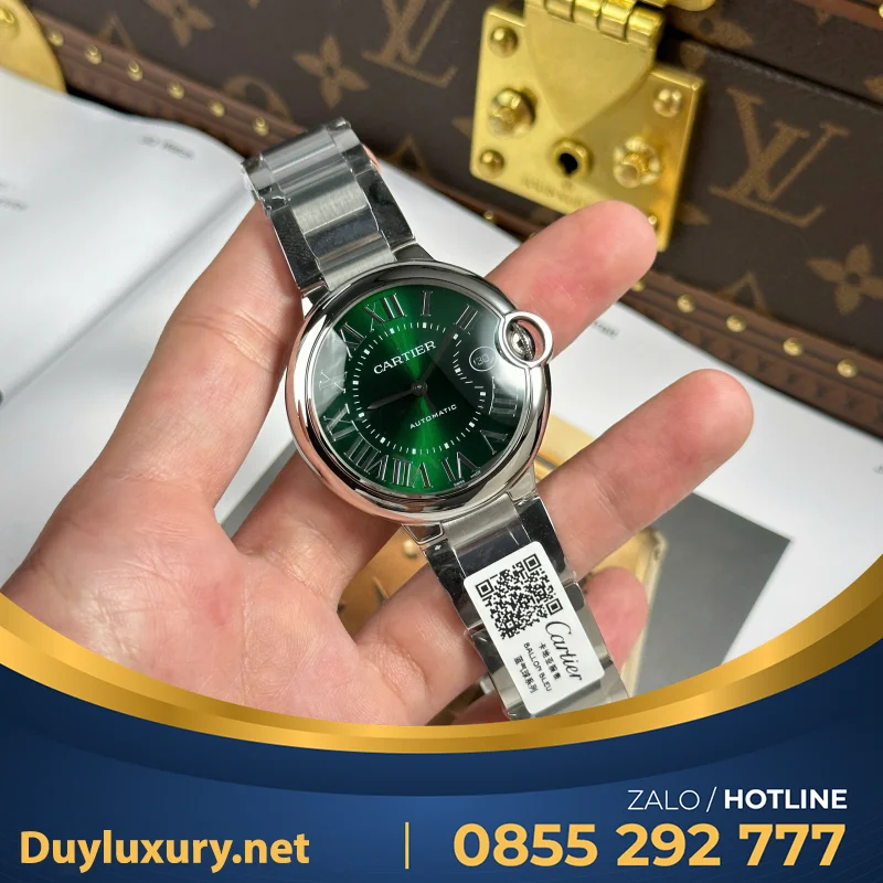 Đồng Hồ Cartier Phiên Bản Ballon Size 40Mm Phù Hợp Với Số Đông Cổ Tay Của Anh Em Vừa Mới Ra Mắt Của Nhà Máy Af