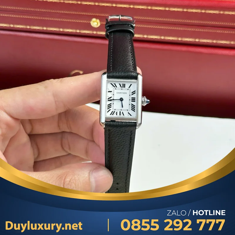 Đồng Hồ Cartier Tank Must Small Size— Size 22 X 29.5Mm