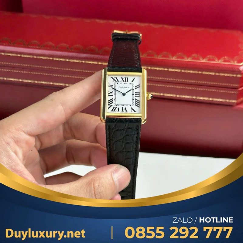 Đồng Hồ Cartier Tank Solo Large Model— Size 27.5Mm X 35Mm