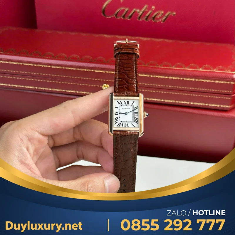 Đồng Hồ Cartier Tank Solo Small Model— Size 25Mm X 31Mm