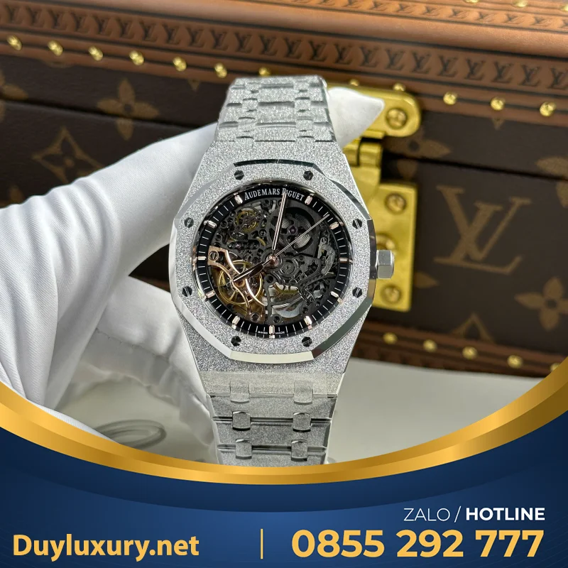 Đồng Hồ Audemars Piguet Royal Oak 15407 Skeleton Dial• Size 41Mm