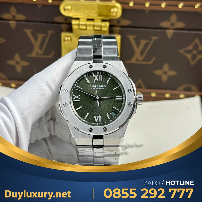 Đồng Hồ Chopard Alpine Eagle 298600 Replica 11 Mặt Xanh Nhà Máy Gh 41Mm
