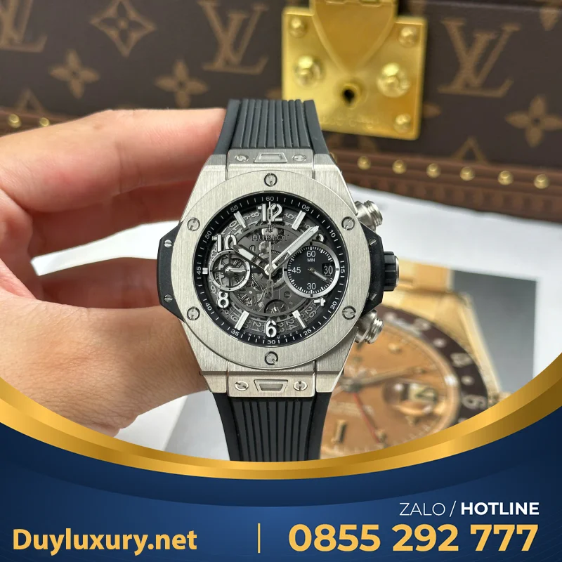 Đồng Hồ Hublot Big Bang Unico King Gold Chế Tác Nhà Máy Bbf 42Mm